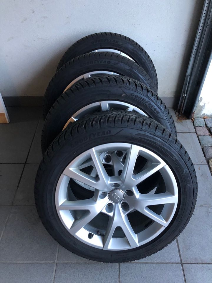 Winterräder für Audi A6, 225/50R18 99V, Original Audi-Felgen in Starnberg