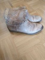 Leder Stiefel Stiefeletten Flacheschuhe Made in Italy Bayern - Ebersberg Vorschau