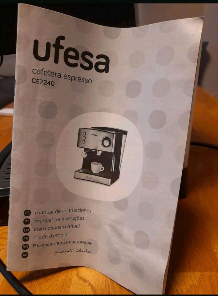 UFESA CE7240 Kaffeemaschine Pulver + Pads in Sörup