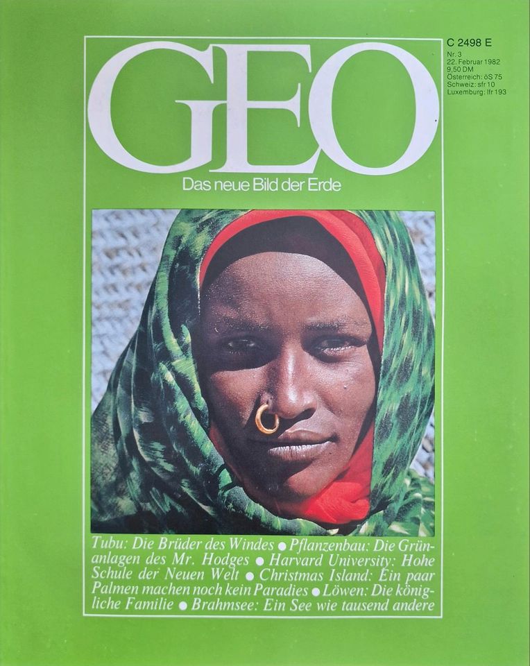 Magazin GEO Jahr 1982 / Hefte/ Bücher in Berlin