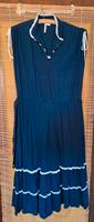 Blaues Kleid, C&A, ca. 80er Jahre, Gr. 40, Mottoparty, Vintage Baden-Württemberg - Öhringen Vorschau