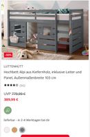 Lüttenhütt Hochbett grau wie neu Haus Höhle Bett Nordrhein-Westfalen - Lindlar Vorschau