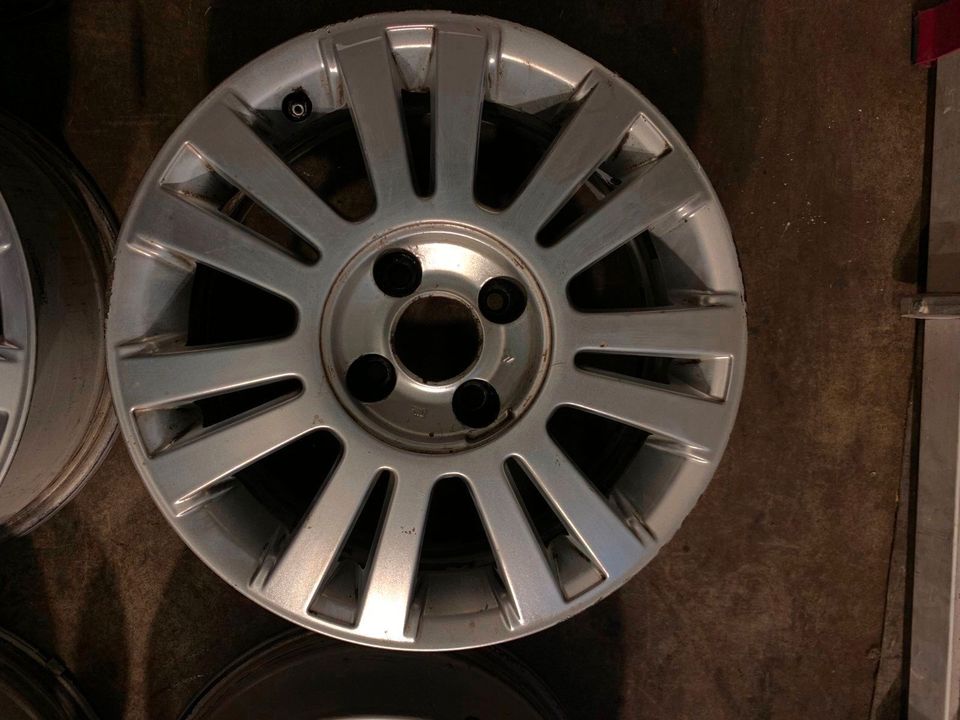 4x Original Citroen C5 Alufelgen 6,5Jx16 ET26 / 4x108 / #P35 in Hanau