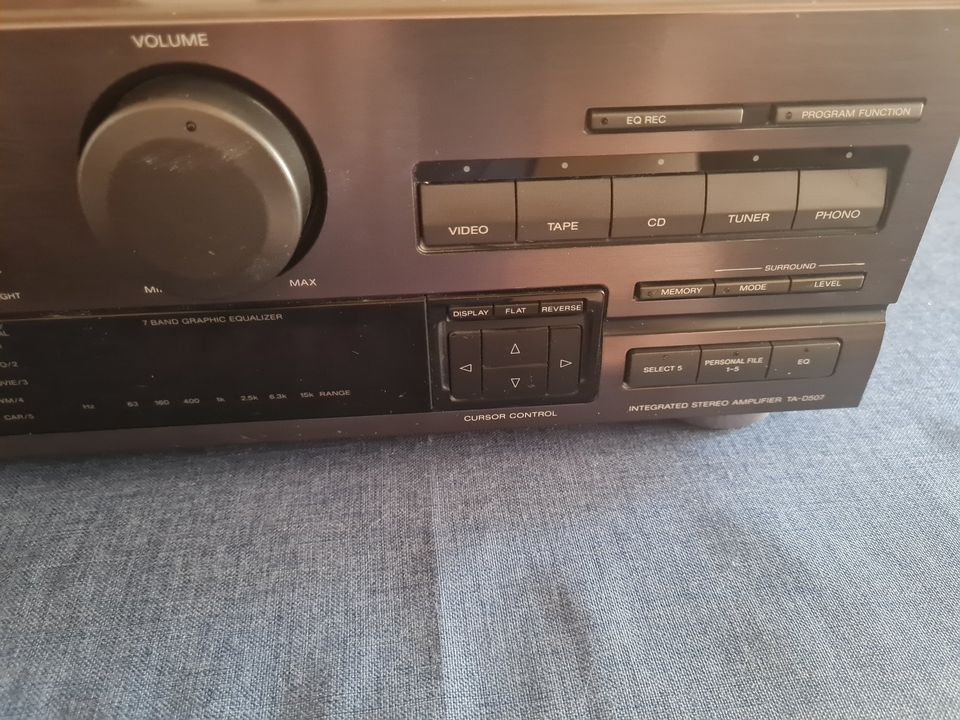 SONY Stereo-Verstärker TA-D507 und 4 passende Boxen(SONY) in Wallmerod