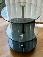 Designer Beistelltisch aus Glas/Marmor 67 x 55 cm Hessen - Hofheim am Taunus Vorschau