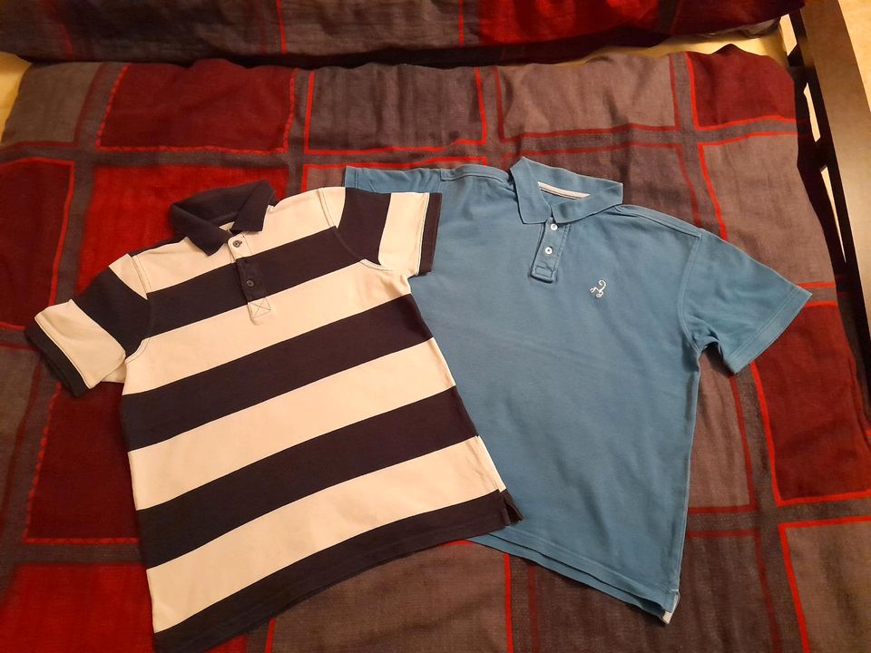 2 Poloshirts Gr. 146/152 in Mittweida