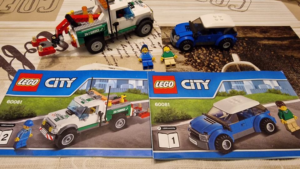 Lego City Set 60081 Pickup-Abschleppwagen mit BA in Altenbeken