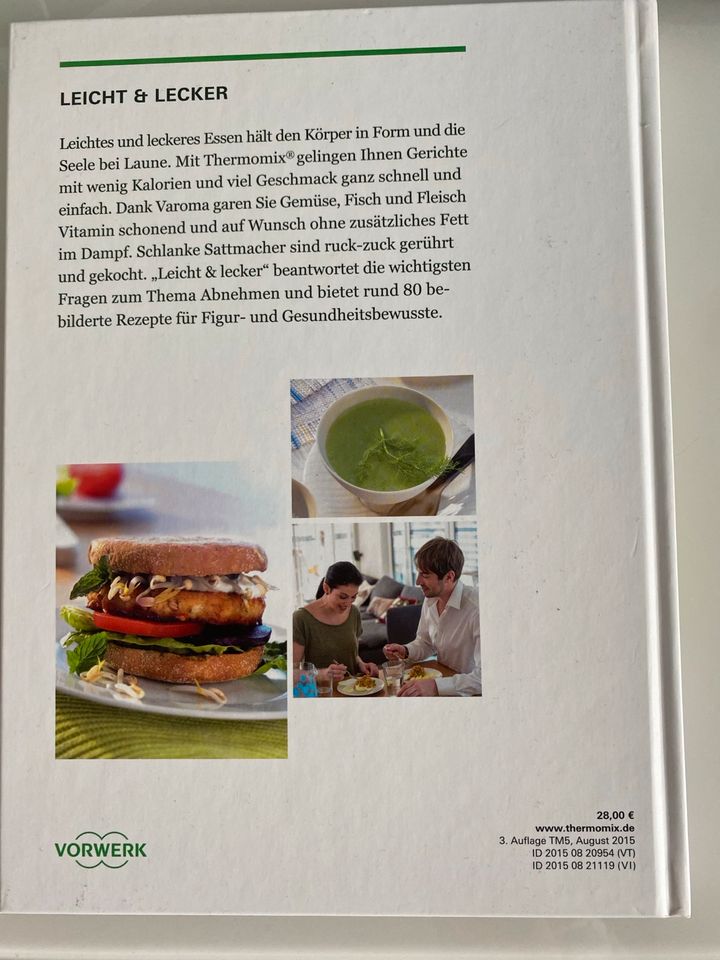 Kochbuch „Leicht&Lecker“ Vorwerk Thermomix Tm5 in München