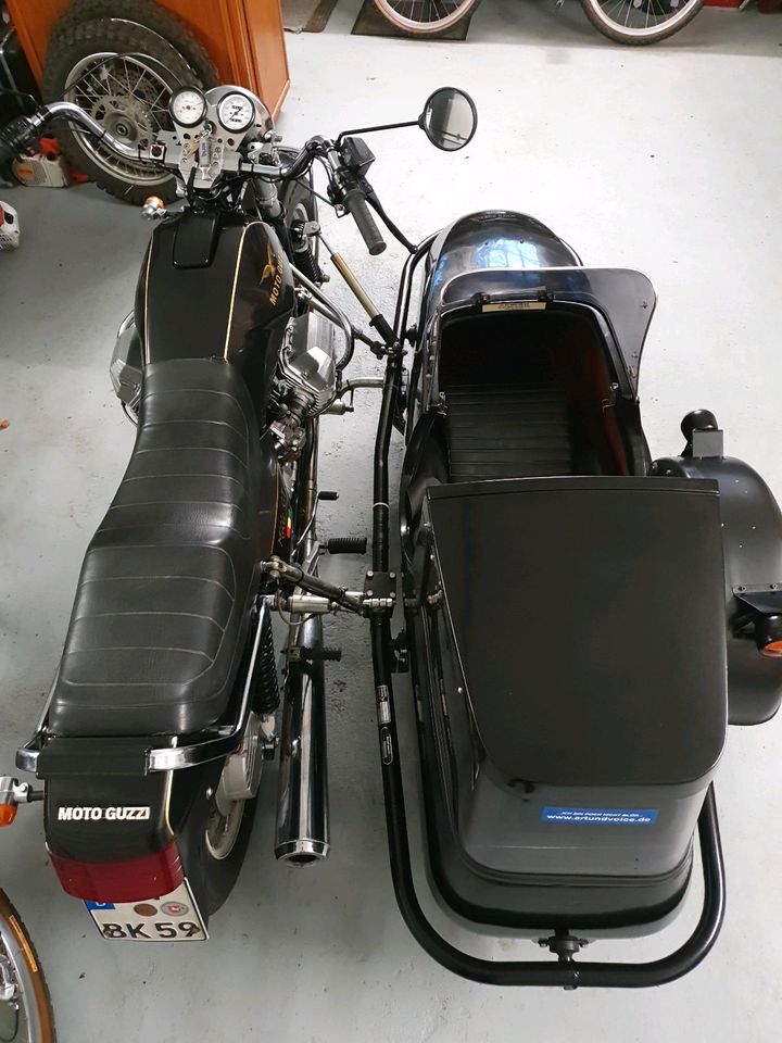 Moto Guzzi Mille GT Gespann mit Squire Beiwagen (4-Sitzer) in Hannover