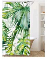 3x Duschvorhang Textil Palmenblätter Monstera Dschungel Tropisch Berlin - Marienfelde Vorschau