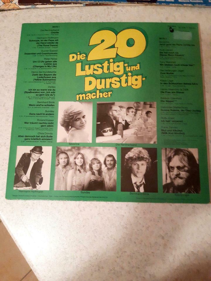 9 Schallplatten LP Vinyl Schlager der 70er, 80er? u.90er Jahre in Mölln