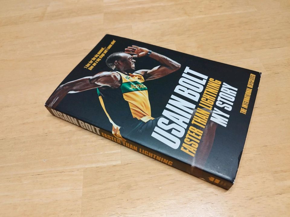 Usain Bolt "Faster Than Lightning" Biographie Buch Englisch Neu in Berlin