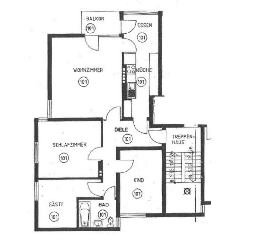 Große 4-Zimmerwohnung | Zentrale Lage | Nippes in Köln