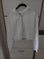 H&M Divided Hoodiejacke Cropped Gr.L Weiß,Schwarz,Grau Bochum - Bochum-Ost Vorschau