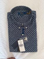 Polo Ralph Lauren Oxfordhemd blau mit Muster Sl Fit L München - Maxvorstadt Vorschau