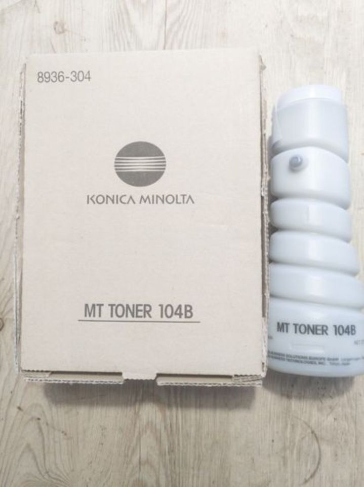 Original Tonerkartusche Konica Minolta, MT Toner 104B neu in Uedem