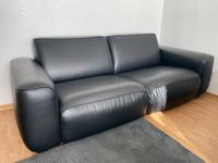 Sofa Couch Kunstleder schwarz Frankfurt am Main - Rödelheim Vorschau