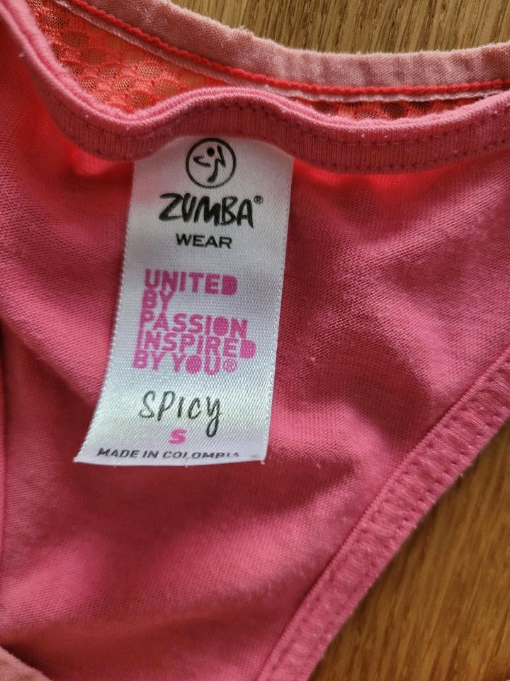 Zumba Wear Top pink Größe S Fitness Sport in Limburg