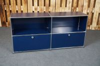 USM Haller Sideboard blau 4 Fächer mit 2 Klappen Frankfurt am Main - Griesheim Vorschau