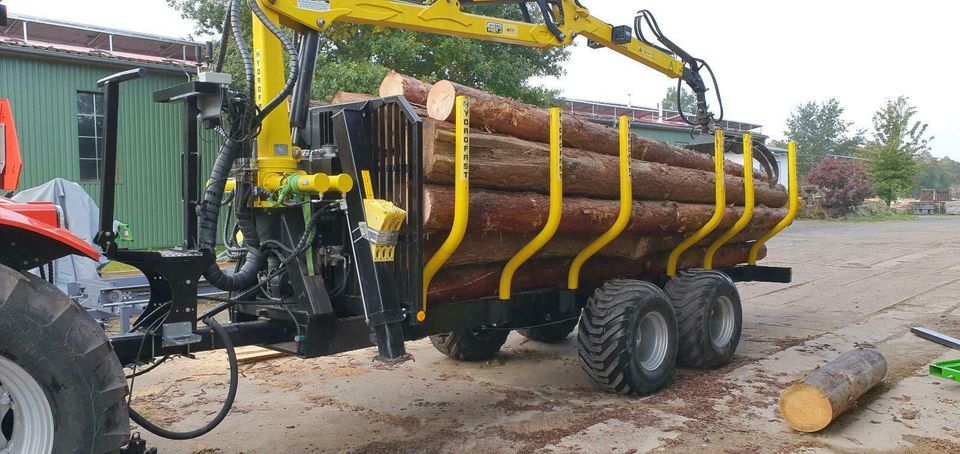 14,5t Gesamtgewicht Rückewagen Holzrückewagen in Salzwedel