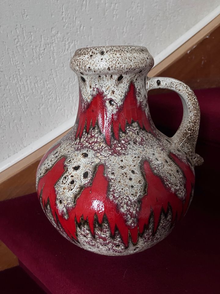 alte Vase Scheurich Vase Fat Lava Bodenvase 70er Jahre in Bremen