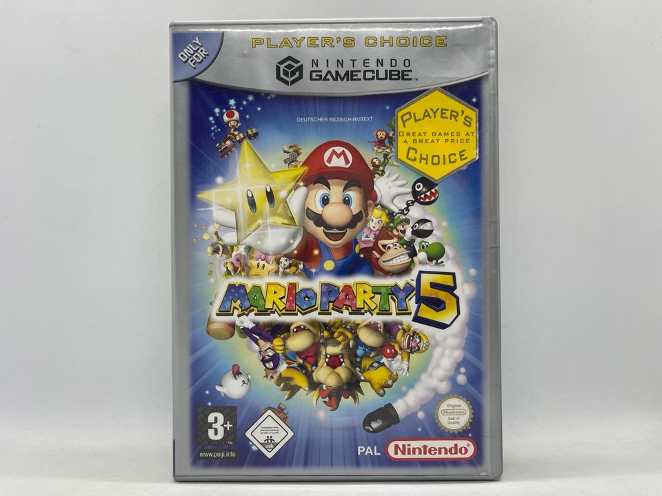 MARIO PARTY 5 + VIP CODE (Nintendo Game Cube Spiel, GameCube GCN) in Freiburg im Breisgau