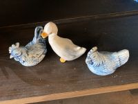 Deko Gans Hühner Porzellan Schleswig-Holstein - Blumenthal  Vorschau