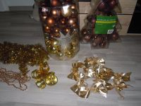 braun - goldene Weihnachtsbaum Deko (3) Sachsen - Groitzsch Vorschau