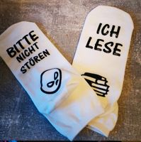 Socken Bitte nicht stören, ich lese NEU Brandenburg - Frankfurt (Oder) Vorschau