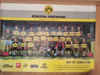 Fussball BVB 09 Borussia Dortmund Poster + Autogrammkarten Bayern - Fürth Vorschau