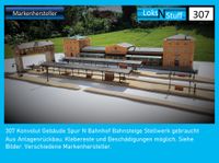 307 Konvolut Gebäude Spur N Bahnhof Bahnsteige Stellwerk gebrauch Hessen - Eschwege Vorschau