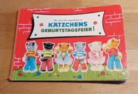 Kätzchens Geburtstagsfeier, uraltes Kinderbuch Bilder Oma Katzen Bayern - Gablingen Vorschau