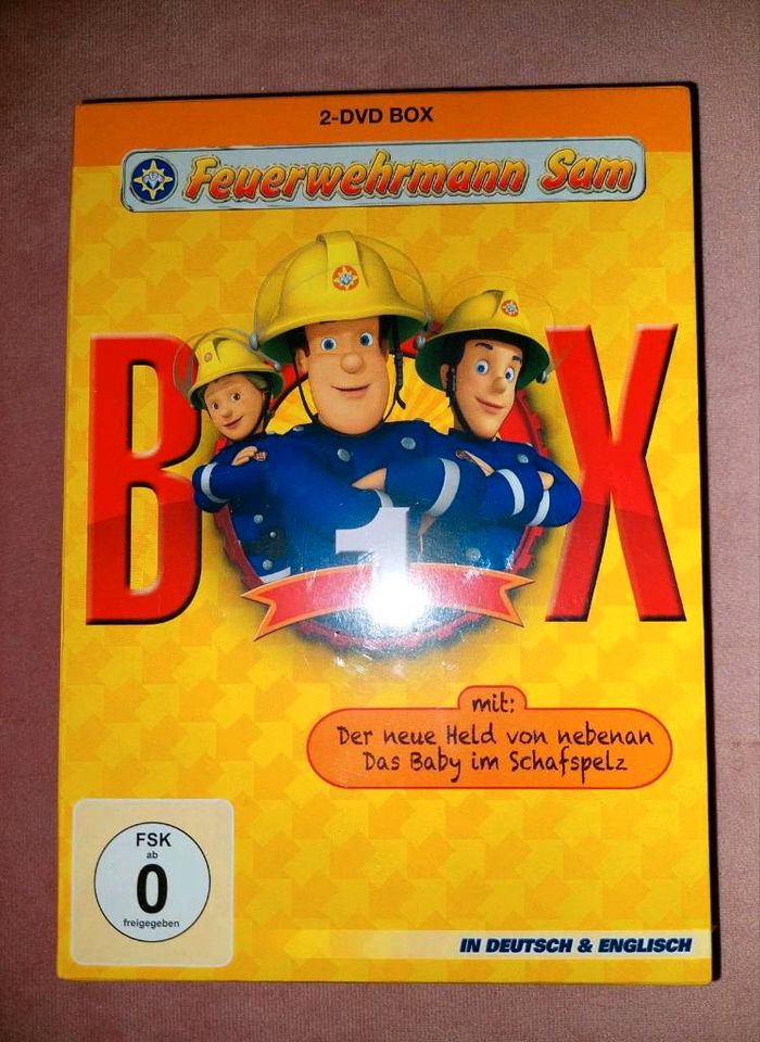 Feuerwehrmann Sam DVD Box Neu in Weikersheim