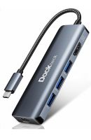 USB C hub von Dockteck mit HDMI, PD 100W über USB C, 3xUSB A Bayern - Sinzing Vorschau