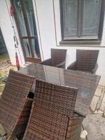 Gartenmöbel Ratten Tisch + 6 Stühle Bayern - Neukirchen Vorschau