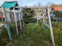 Spielturm mit Rutsche und Schaukel Sachsen-Anhalt - Wernigerode Vorschau