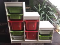 TROFAST Aufbewahrung mit Boxen, Ikea Regal, weiß, rot, grün Brandenburg - Werder (Havel) Vorschau