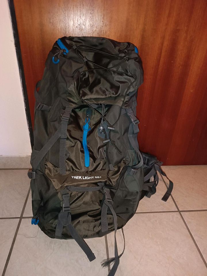 Trekkingrucksack ock Trek lite 55 + grau blau in Leinfelden-Echterdingen