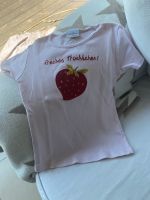Mädchen Sommer T-Shirt Erdbeere 8-9y 128 134 Bio Waldorf Nordrhein-Westfalen - Telgte Vorschau