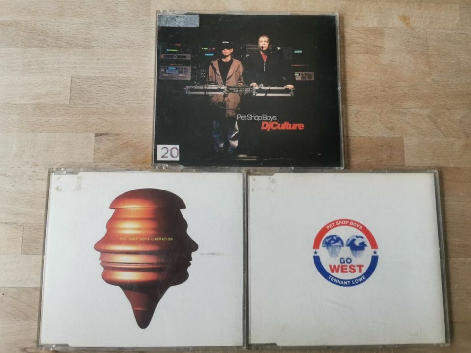 Maxi CD - Pet Shop Boys - Go West / Liberation /DJ Culture in München