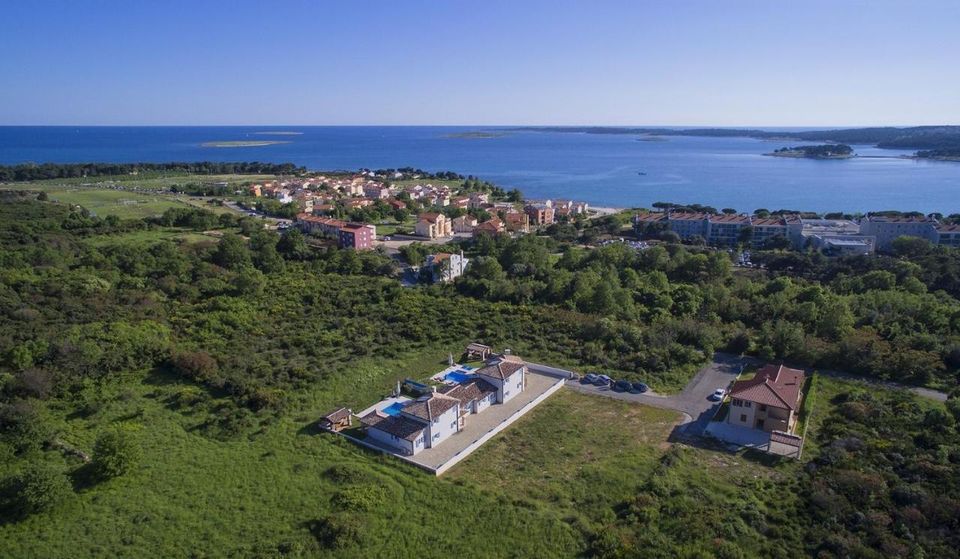 Villa mit Pool im Medulin Istrien Kroatien Urlaub in Farchant