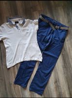 Chinohose Stoffhose Anzugshose & Tshirt Gr L 54 52  Zara hm Niedersachsen - Wunstorf Vorschau