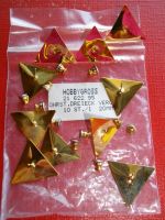 10 vergoldete Ohrstecker mit Dreieck Schmuckrohling Fimo basteln Simmern - Hunsrück Vorschau