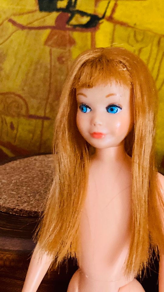 Vintage 1965 Skipper MATTEL Japan Barbie Doll m. Wimpern! in Frankfurt am Main