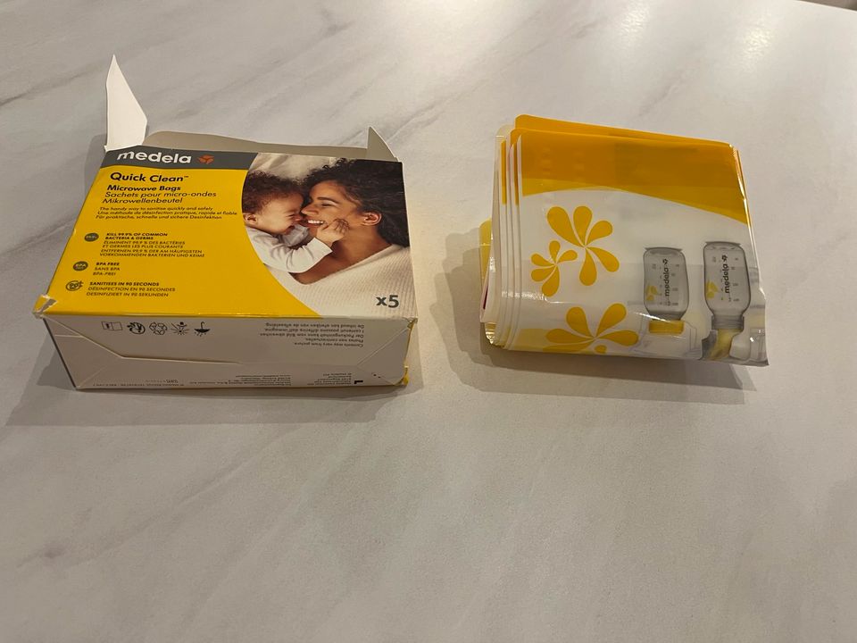 Medela Quick Clean Mikrowellenbeutel - 5er-Pack in Rees