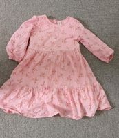 Kleid 128 rosa mit Schmetterlingen Schleswig-Holstein - Kappeln Vorschau