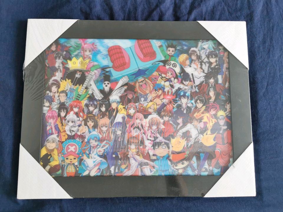 3D Wandbild 46x36cm Pokémon,One Piece,Joker,Marvel,Naruto,Montana in Frankfurt am Main