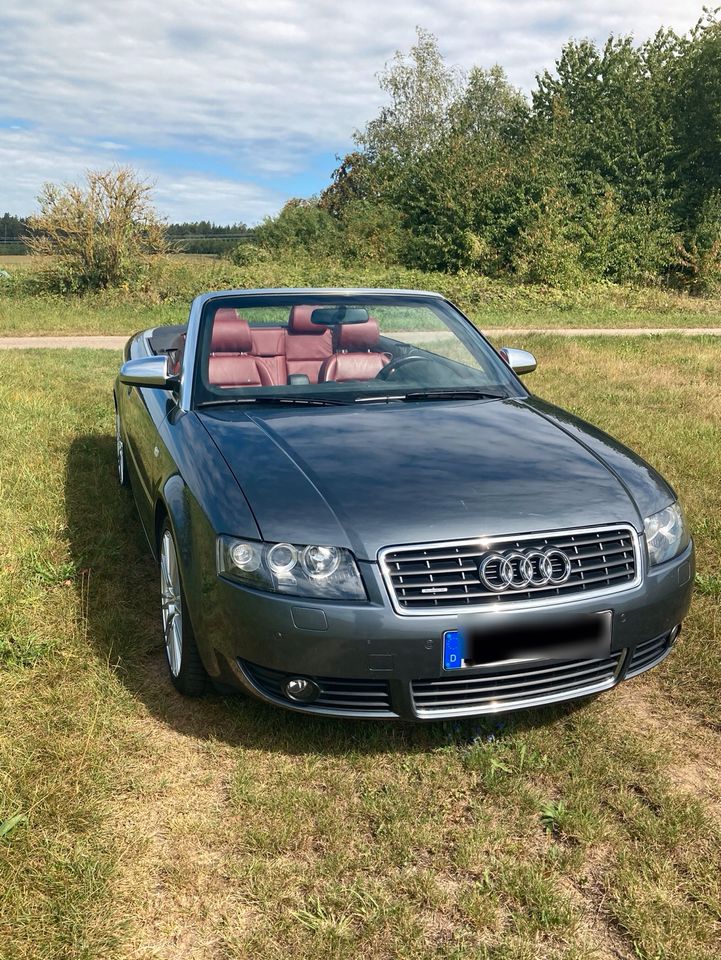 Rarität! Audi A4 Cabrio 1,8T quattro, MTM, 6 Gang, Youngtimer in Neuburg a.d. Donau