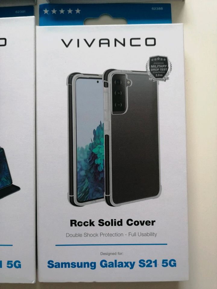Samsung Galaxy S21 5G Book Cover Case Hülle NEU in Crossen an der Elster