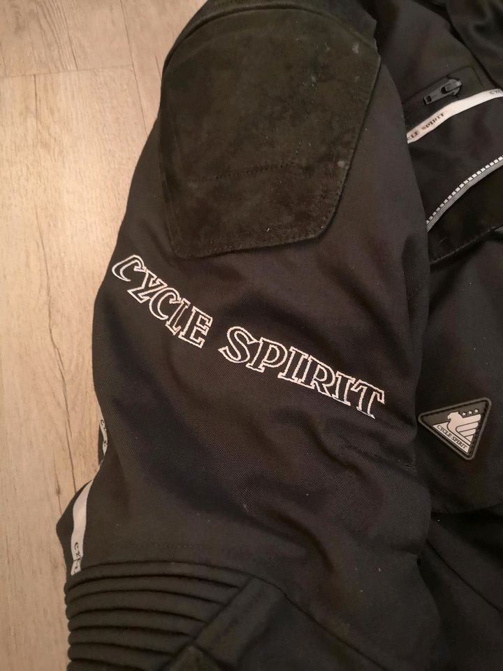 Motorrad Jacke Herren, schwarz, Größe 110, Cycle Spirit in Hamburg